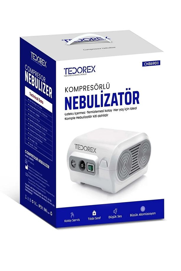 Kompresörlü Nebülizatör, Compressor Nebulizatör Cnb69011 - 5