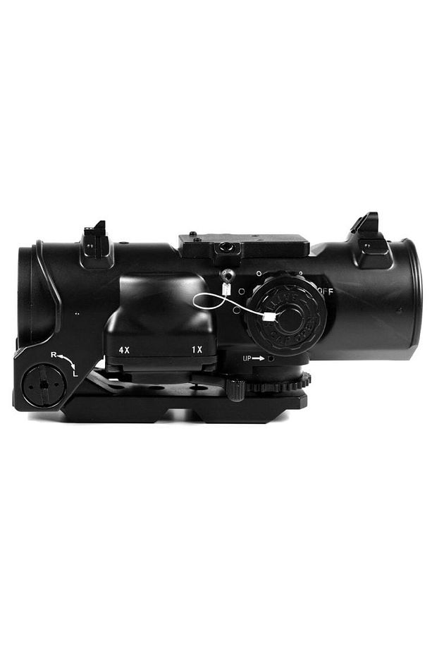 1x / 4x Prism Elcan Tipi Dürbün - BB Korumalı Airsoft Optiği (E173B) - 6