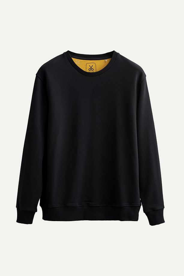 Unisex Basic Regular Sweatshirt - Ruga - Tar - 1