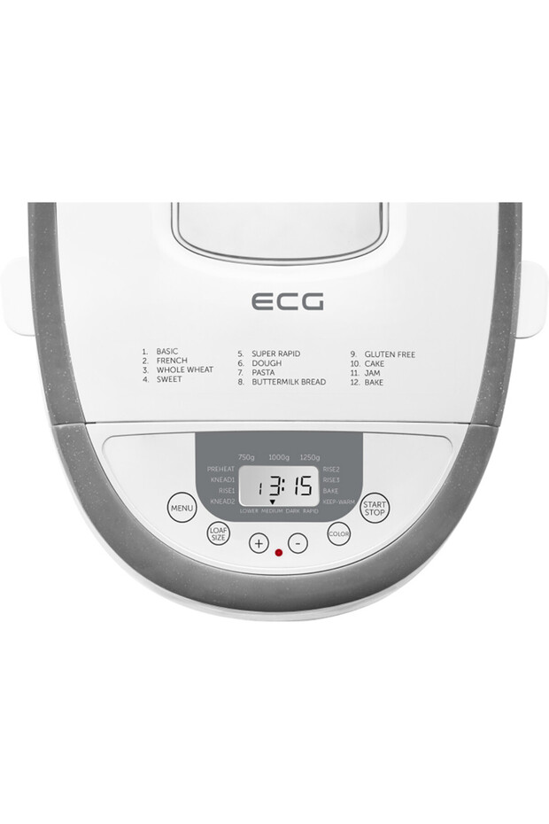 Bread maker PCB 82120, 850W, 12 programs, LCD, 1250 g - 5