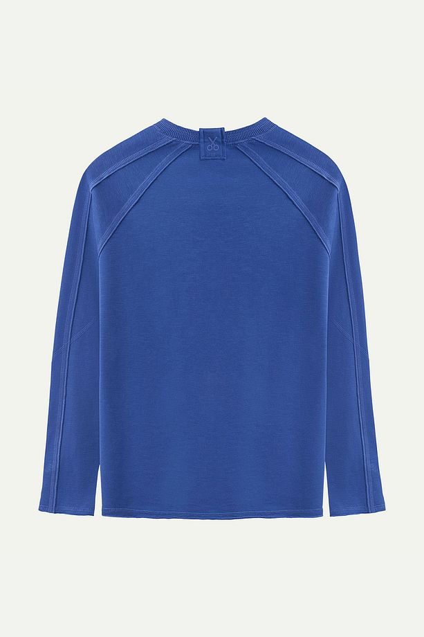 Unisex Basic Çift Taraflı Sweatshirt - Lyuga - Comet - 2
