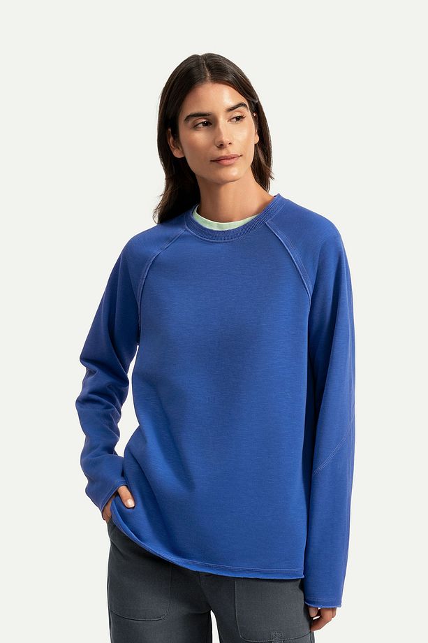 Unisex Basic Çift Taraflı Sweatshirt - Lyuga - Comet - 5