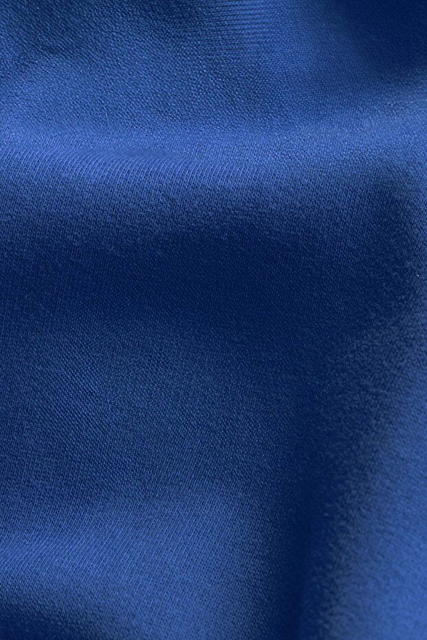 Erkek Basic Relax / Oversize Hoodie Sweatshirt - Houd - Comet - 8