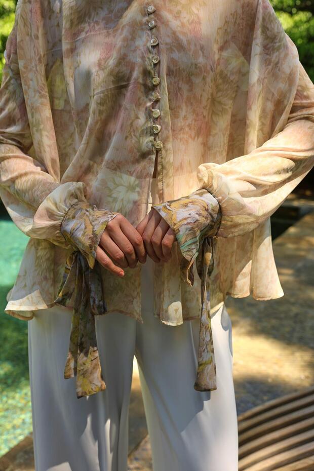 Elise Çiçekli Gömlek - 2