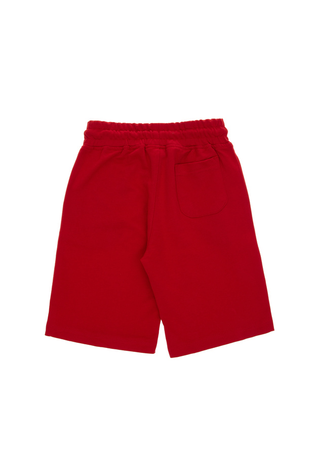 Erkek Çocuk Kırmızı Örme Şort 50306515-VR030 - 2