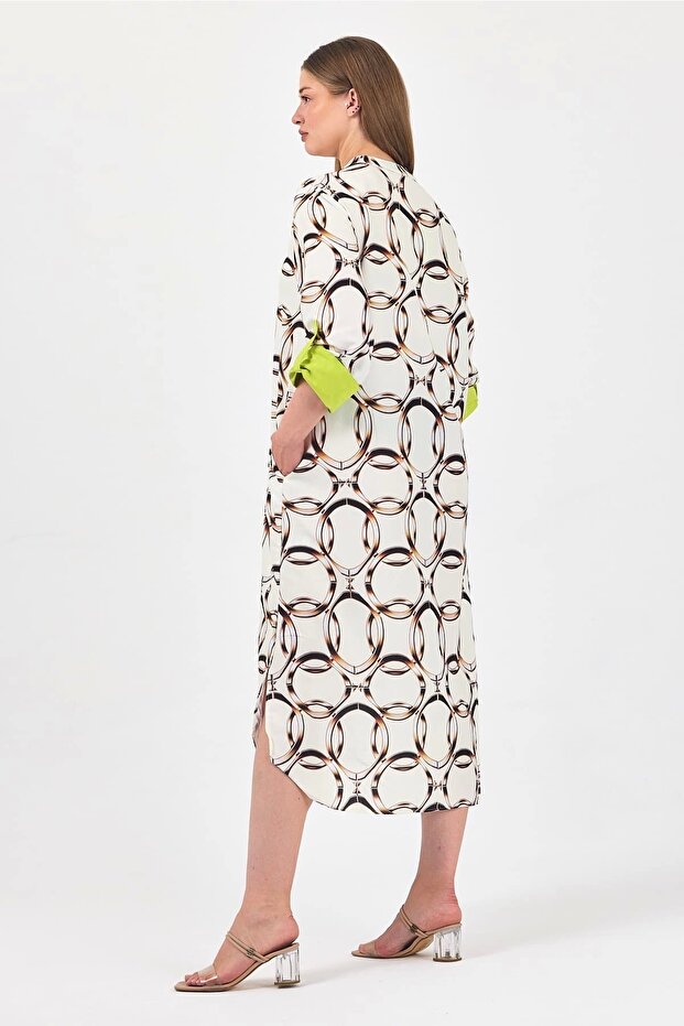 قميص زيمرمان بطباعة فستان أبيض - 2