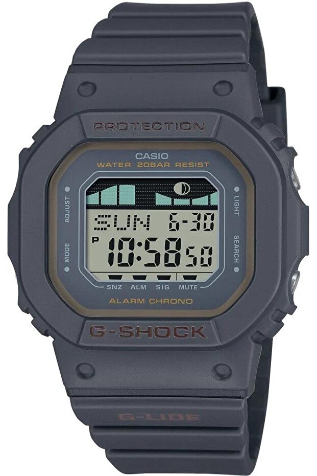 G-Shock GLX-S5600-1DR G-LIDE Gri Renk 20 ATM Su Geçirmez Yeni Analog Dijital Spor Kadın Kol Sa - 1