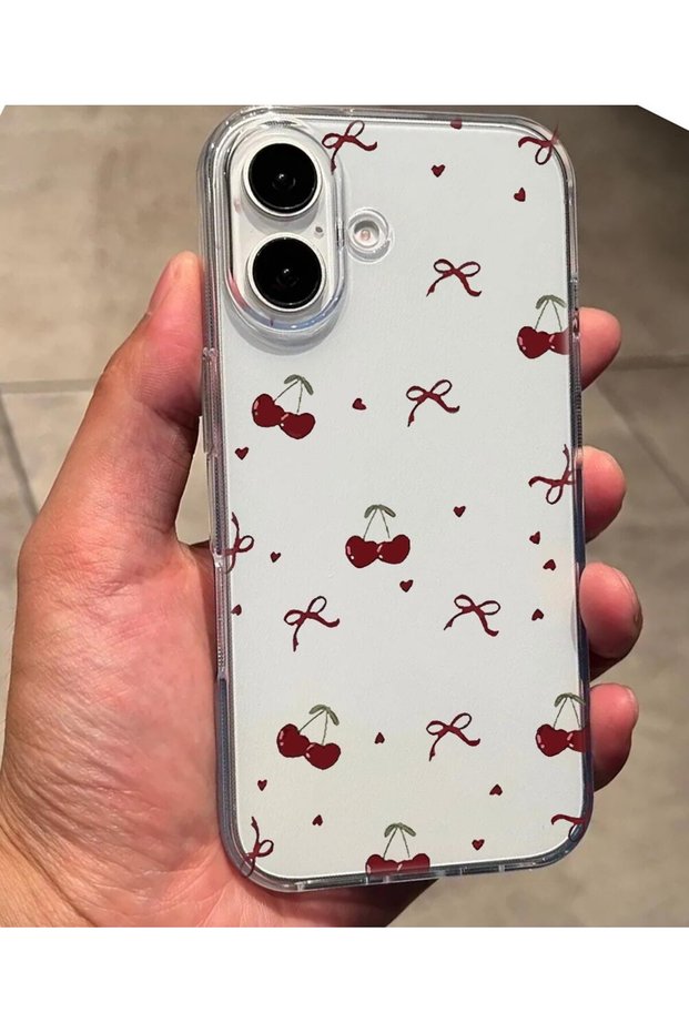 Balporsuku Patterned Transparent Case Compatible with iPhone 16 Plus Pro01 Cover Minnoş