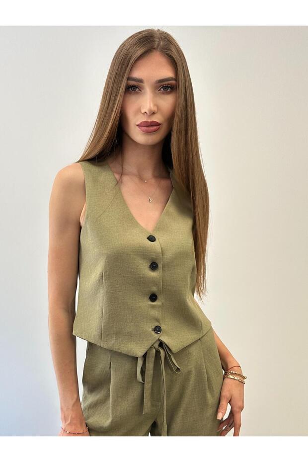 Vest Trousers 2 Piece Set