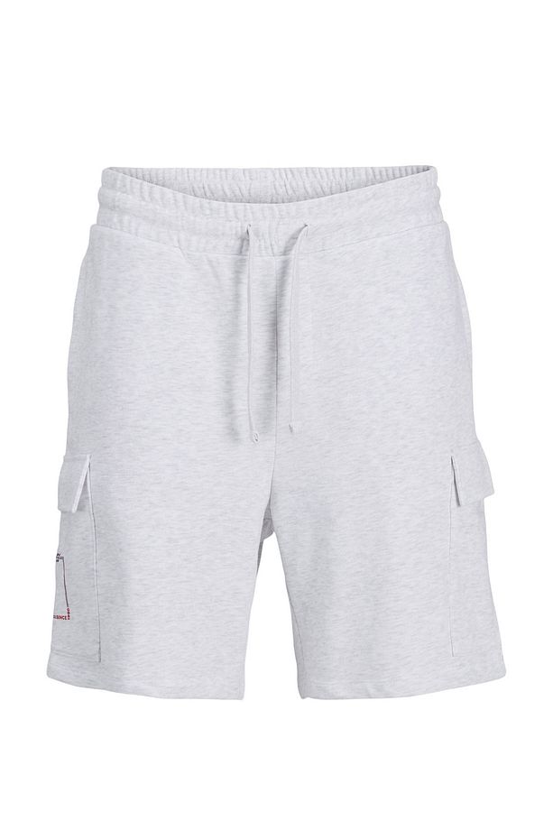JPSTKANE SCRIPT SWEAT Gri Erkek Şort - 1