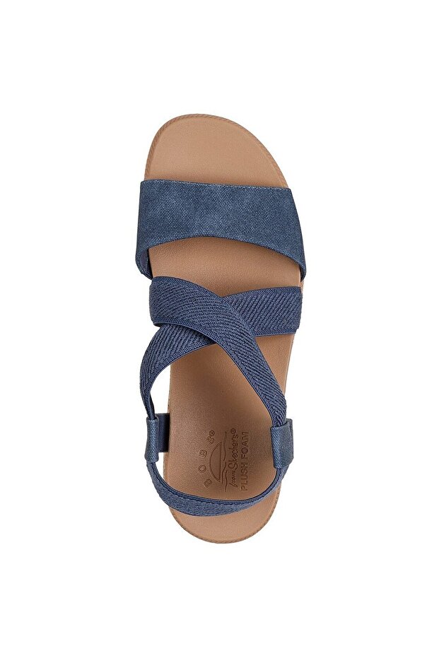 Sandály Skechers Desert Kiss Low, Modré, Dámské - 2