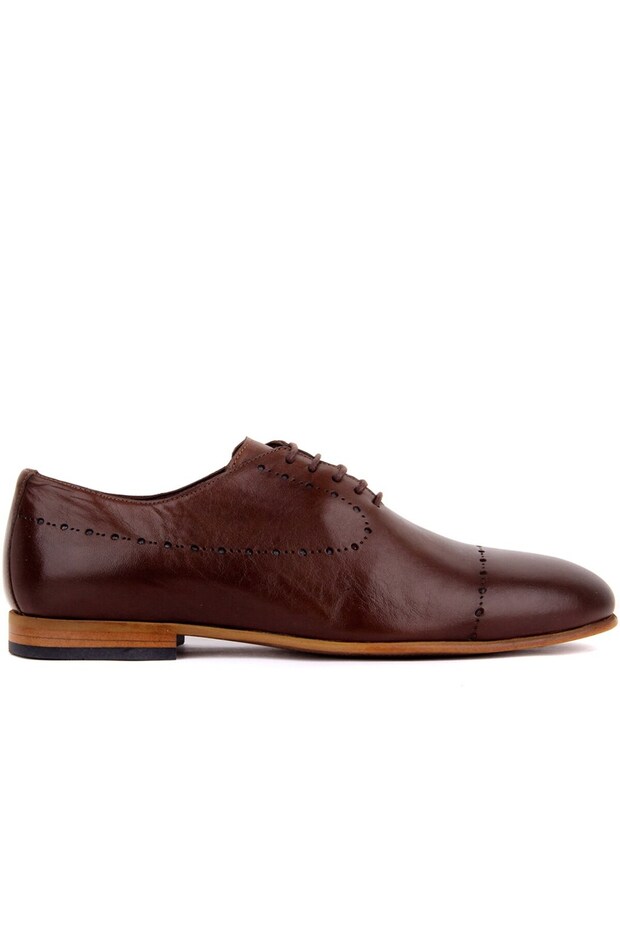 - Brown Leather Men's Casual Shoes 101-3692-11464m