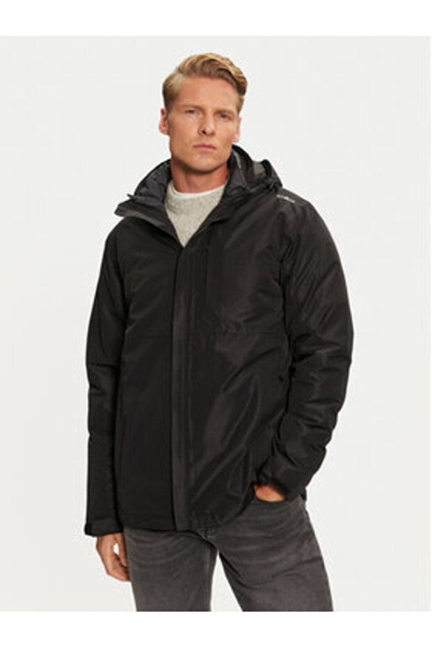 Men's Winter Jacket 33Z1577D Black - 1