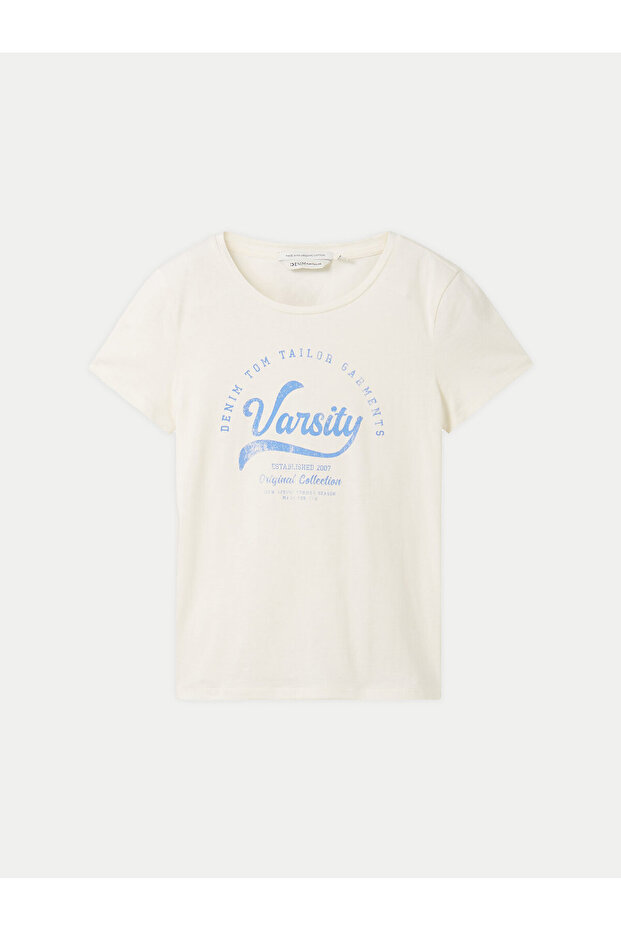 tom tailor denim Women's T-Shirt 1040185 White - 1