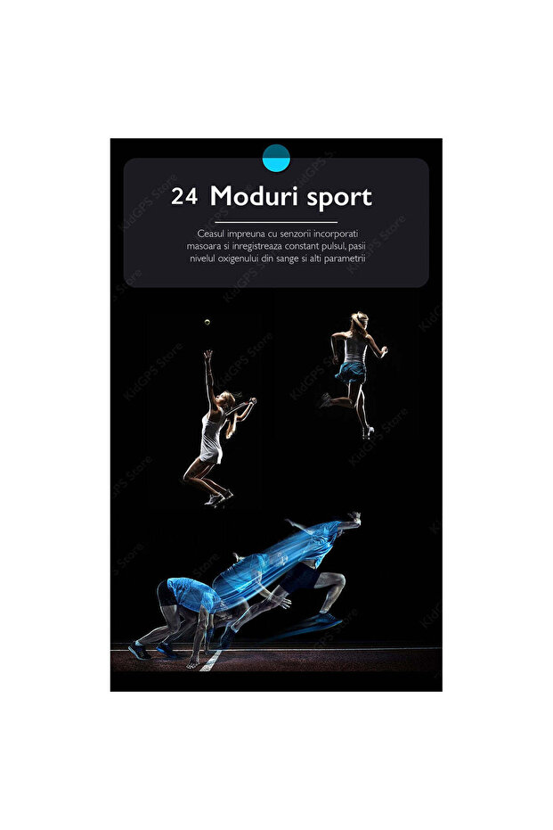 Ceas inteligent TechONE KM04, roz - 11