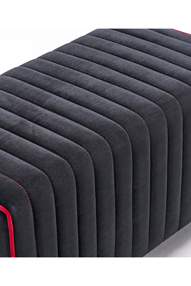 Mabel Puf - Siyah - 6