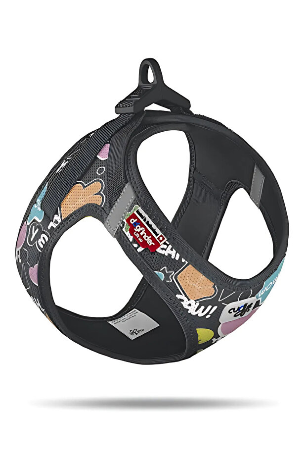 Clasp Air Mesh Comic Black - 1