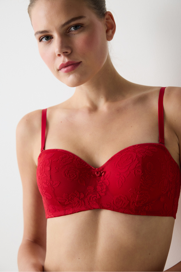 لوتس ديفور حمالة صدر حمراء - 4