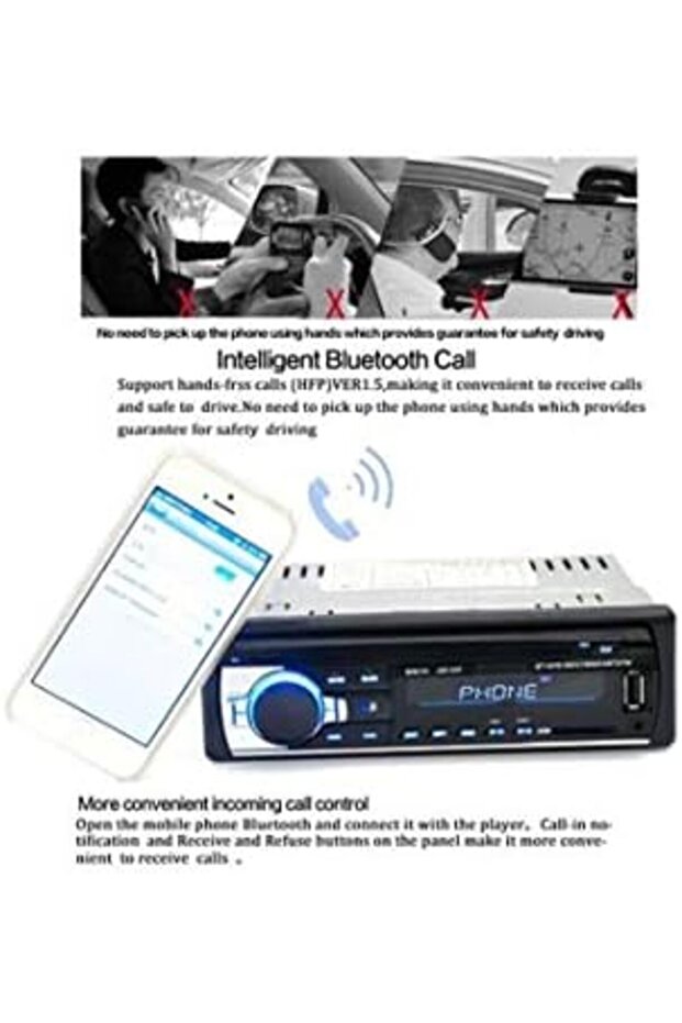Remote Control Car Stereo Player - 4