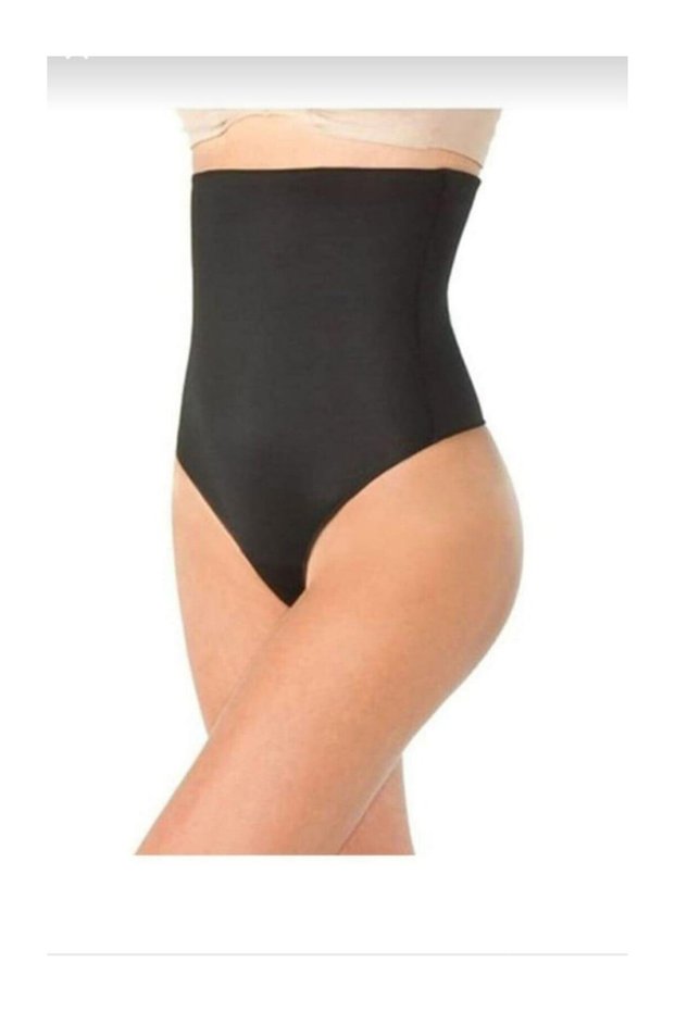 Abdominal Tightener & Hip Shaper Seamless Slip Corset – with Anti-Slip Silicone Band