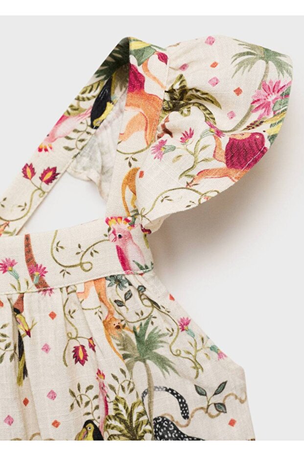 Çiçekli elbise - 5