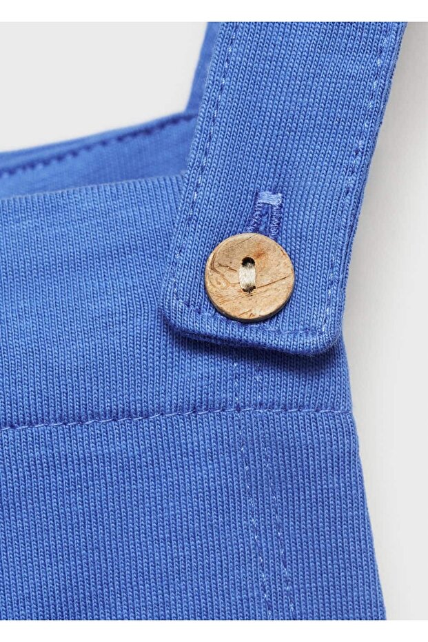 Pamuklu triko tulum - 6