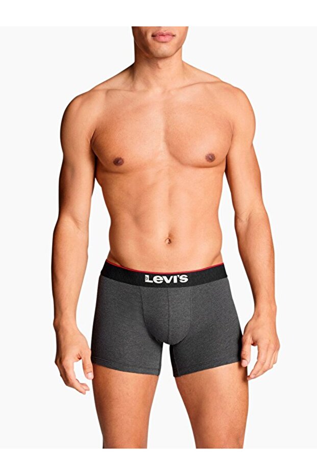Levi’s® Denim Logo Boxer Briefs - 2'li Paket