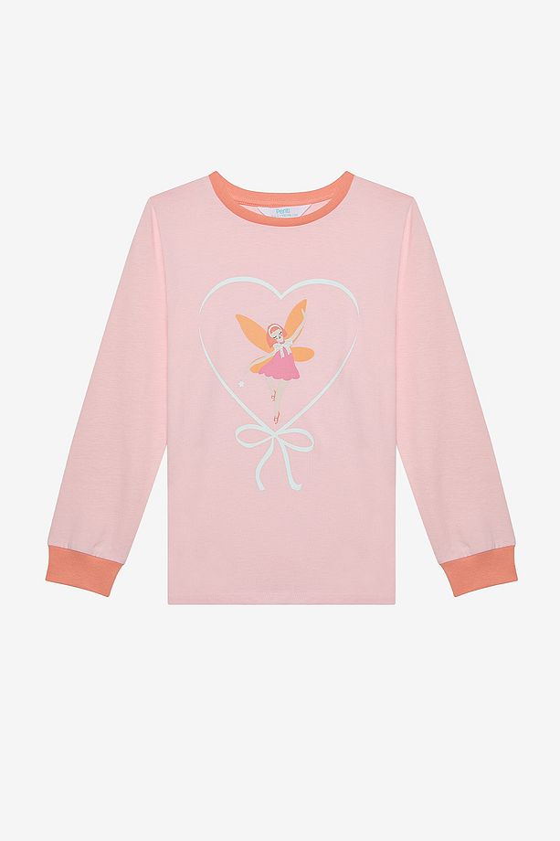 Kız Çocuk Put On Ribbon 2li Çok Renkli Pijama Takımı - 3
