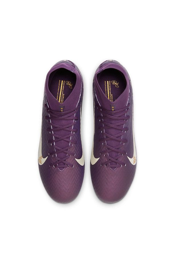 Krampon Mercurial Superfly 10 Acad Mbappé Çoklu Zemin Erkek Mor Bilekli Krampon - 4