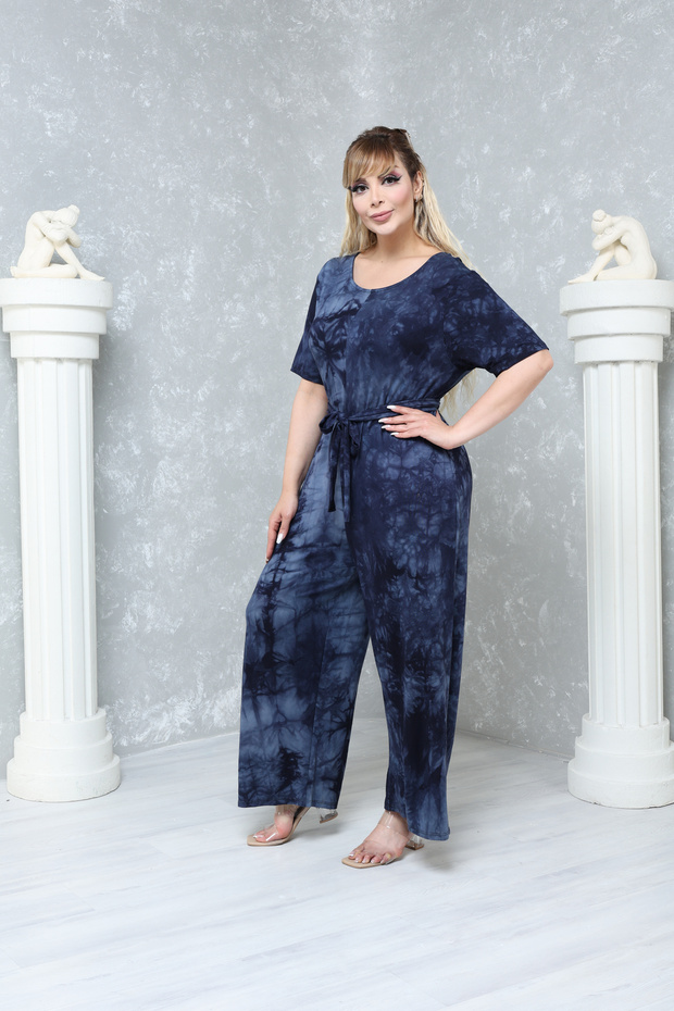 بذلة محبوكة من الفسكوز بمقاس كبير ومريحة - 5