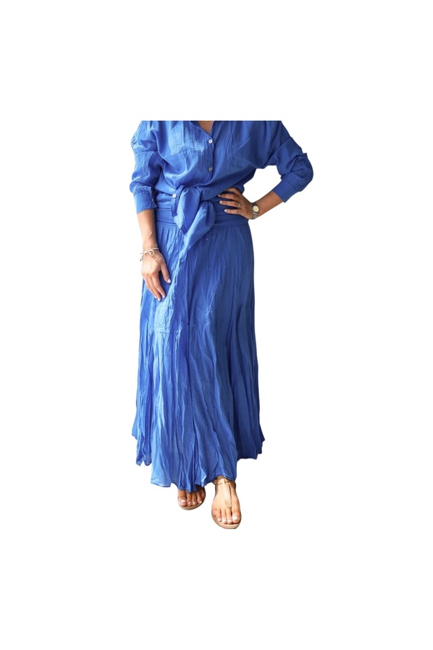 Italian Cotton Lined Turned Skirt