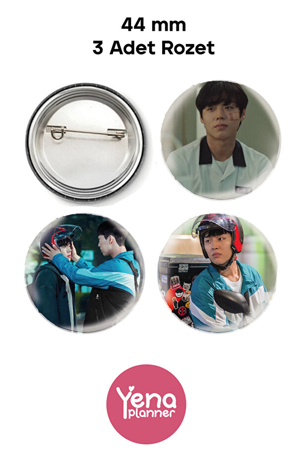 Weak Hero Class K Drama Bag Ornament / Badge Set