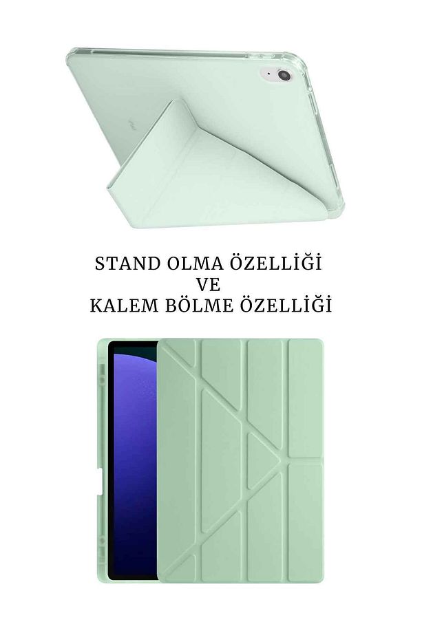 iPad A16 11. ve 10. Nesil ile Uyumlu A3355 A2757 Premium 3’lü Tablet Aksesuar Seti - 2