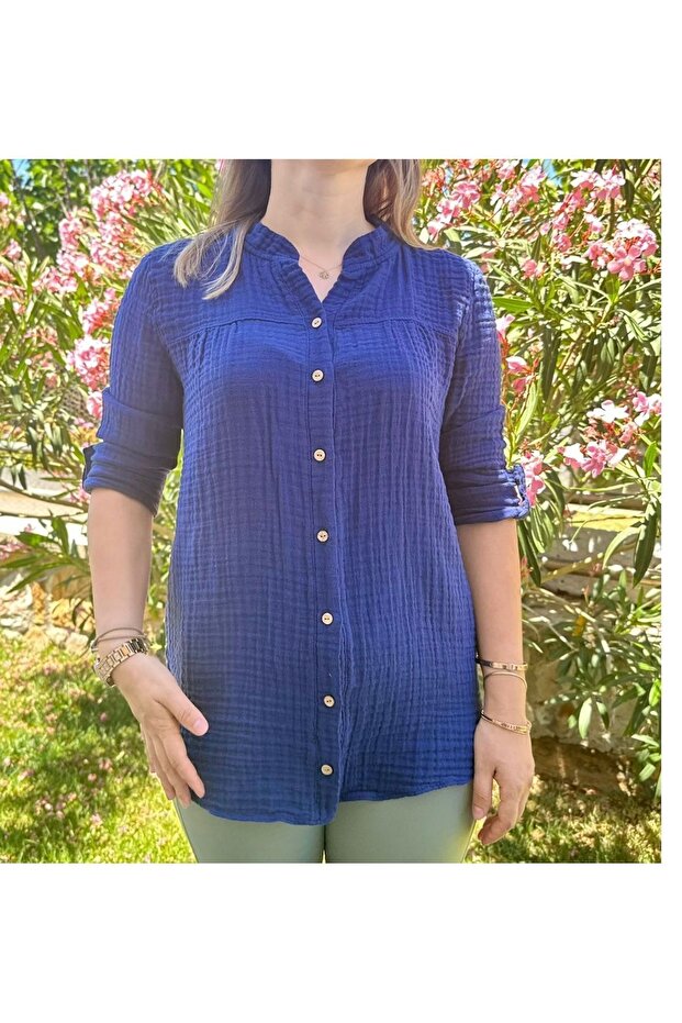 Muslin Tunic Shirt - 4