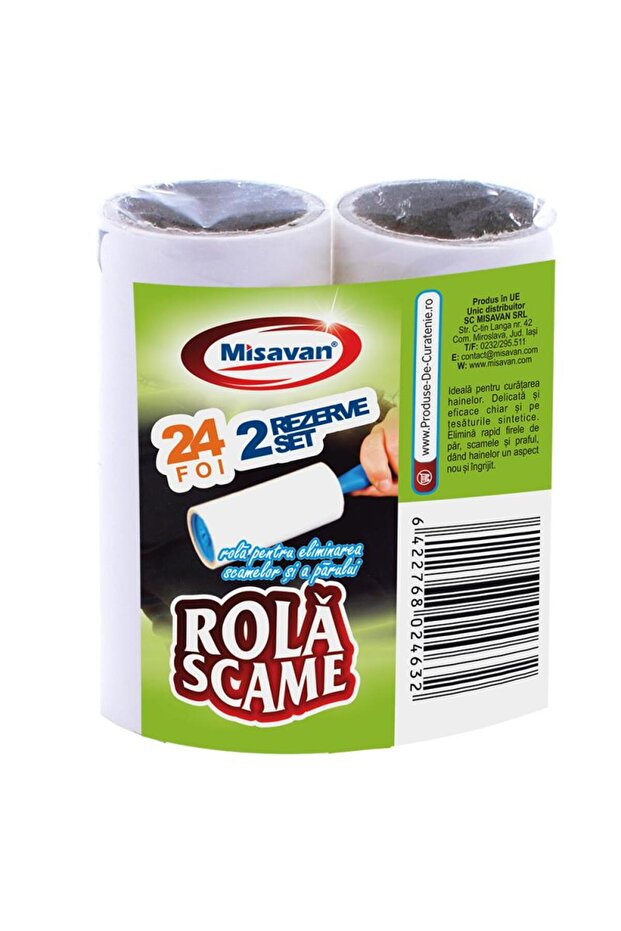 Msv Lint Roller Refill 2x24 Sheets - 1