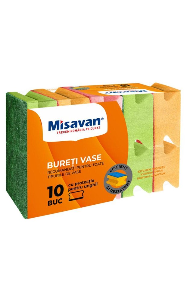 Burete cu caneluri Msv, 10 buc.