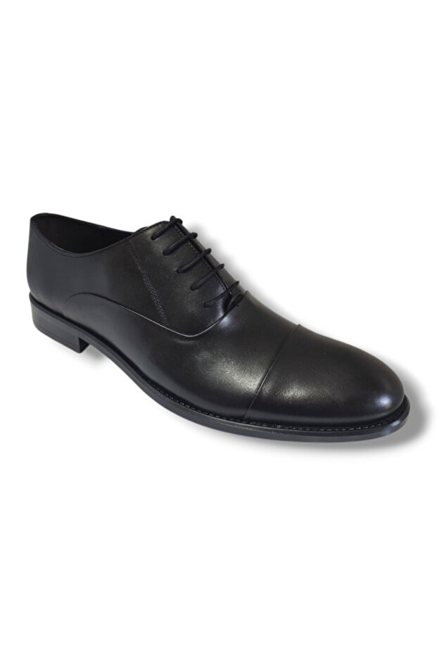 Murat Doğan 450-25 Genuine Leather Jurdan Laced Men's Shoes 45-47