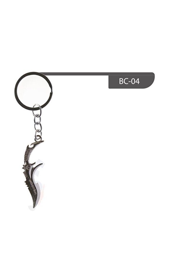 سلسلة مفاتيح بتصميم خاص واقعي رمز: BC-04 - 1