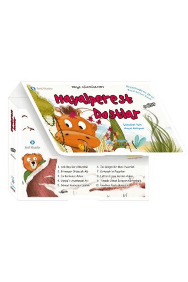 Hayalperest Dostlar – Kutulu 10 Kitap / Rüya Gündüzhev / Üçgen Çocuk / 9786258306552