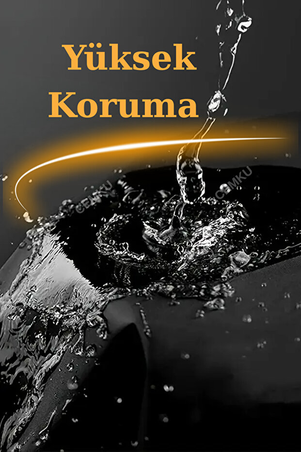 Grey-Black-Grey [Renault Vel Satis 2002 - 2005] Compatible Neon Corded Car Tarpaulin - 3