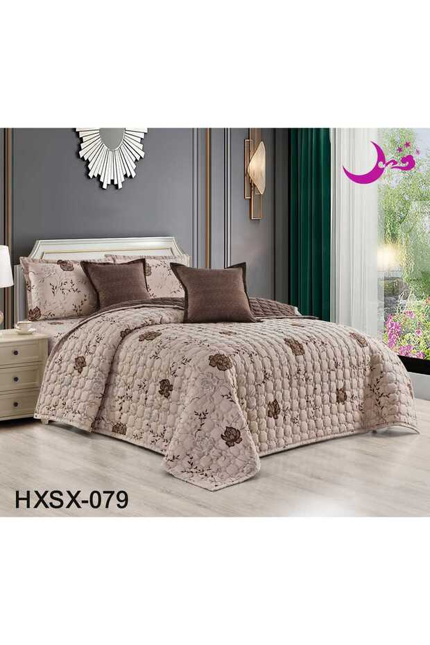 طقم لحاف نفر مفرش مكون من 4 قطع مايكرو لحاف مقاس 170x220 سم