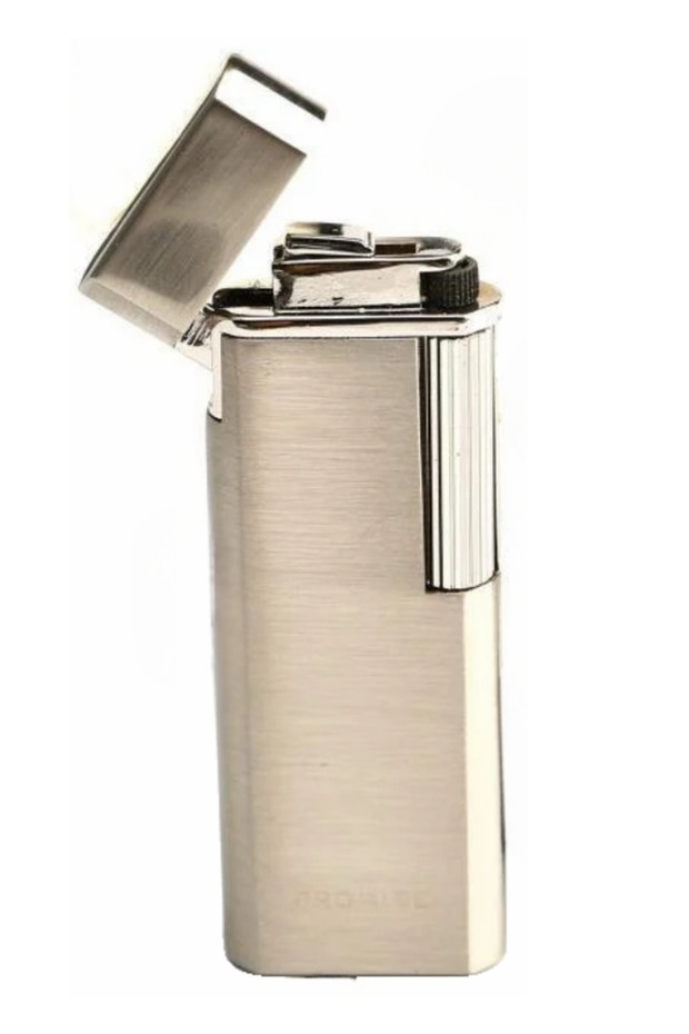 Gunmetal Metal Soft Flame Çakmak - 1