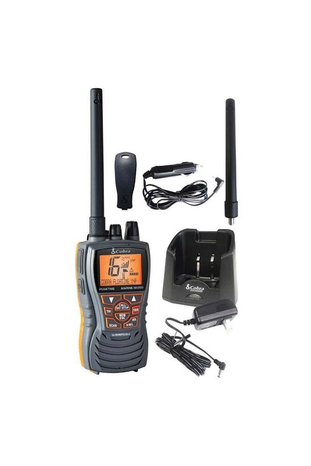 Cobra Marine MR HH350 FLT EU 6 Watt VHF Yüzen Deniz El Telsizi (Tekli) - 3