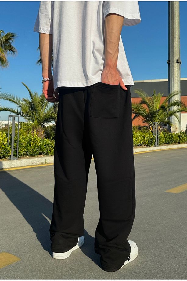 Yazlık-Serline Premium Ayarlanabilir Paça Baggy Eşofman - 9