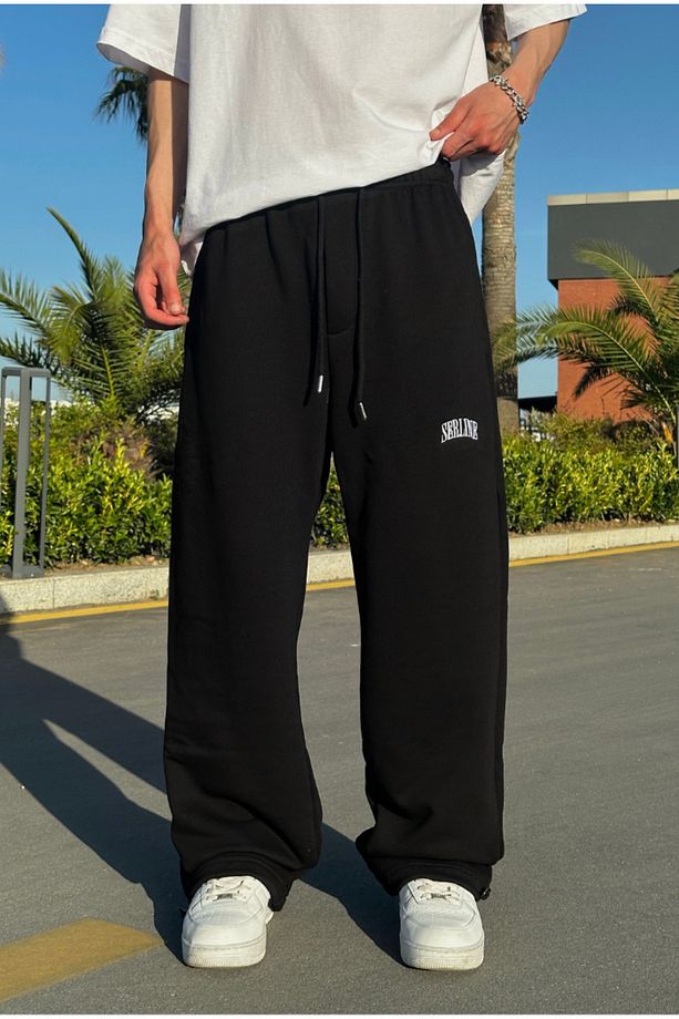 Yazlık-Serline Premium Ayarlanabilir Paça Baggy Eşofman - 5
