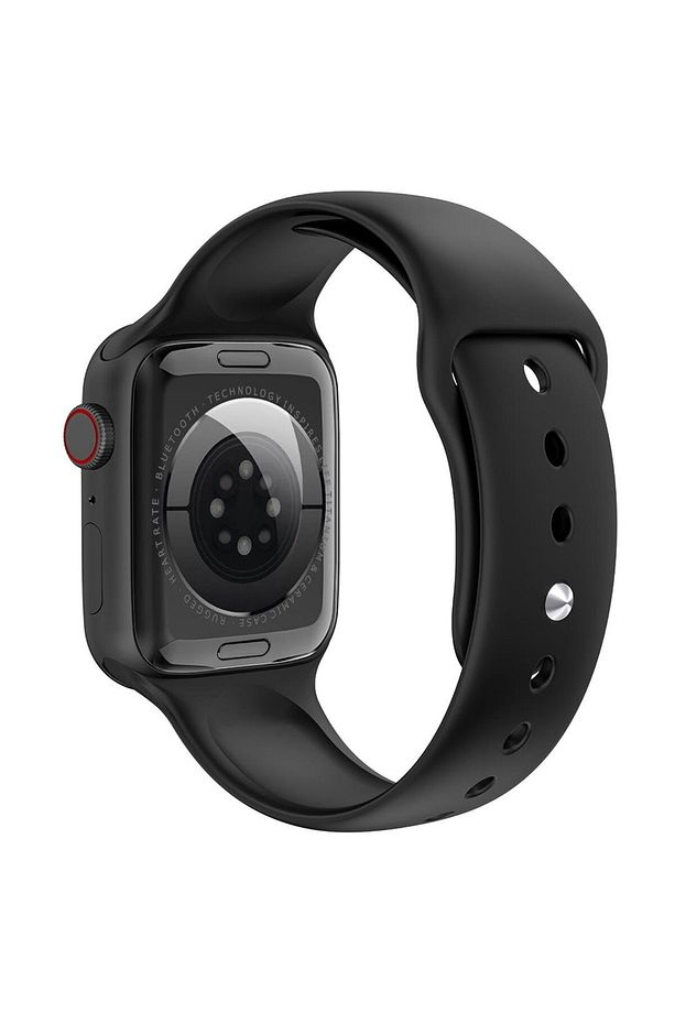 W99 Watch Ios Ve Android Uyumlu Mactive 2.05 Inç Geniş Ekranlı Siyah Akıllı Saat - 3