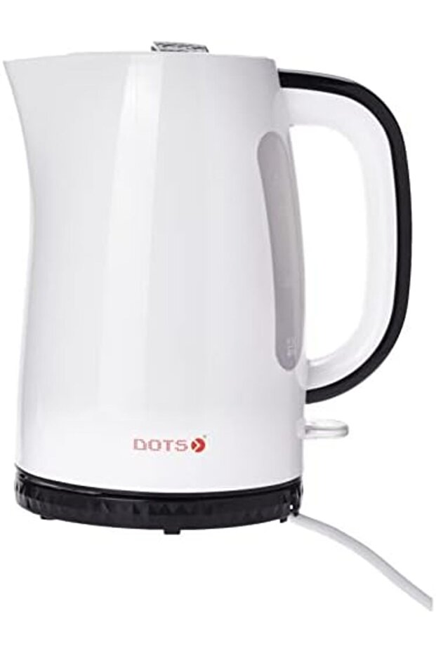 غلاية كهربائية عالية الكفاءة Kdf-003، مصنوعة من مادة بلاستيكية بيضاء - 4