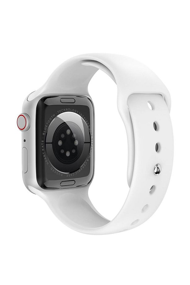 W99 Watch Ios Ve Android Uyumlu Mactive 2.05 Inç Geniş Ekranlı Gümüş Akıllı Saat - 3