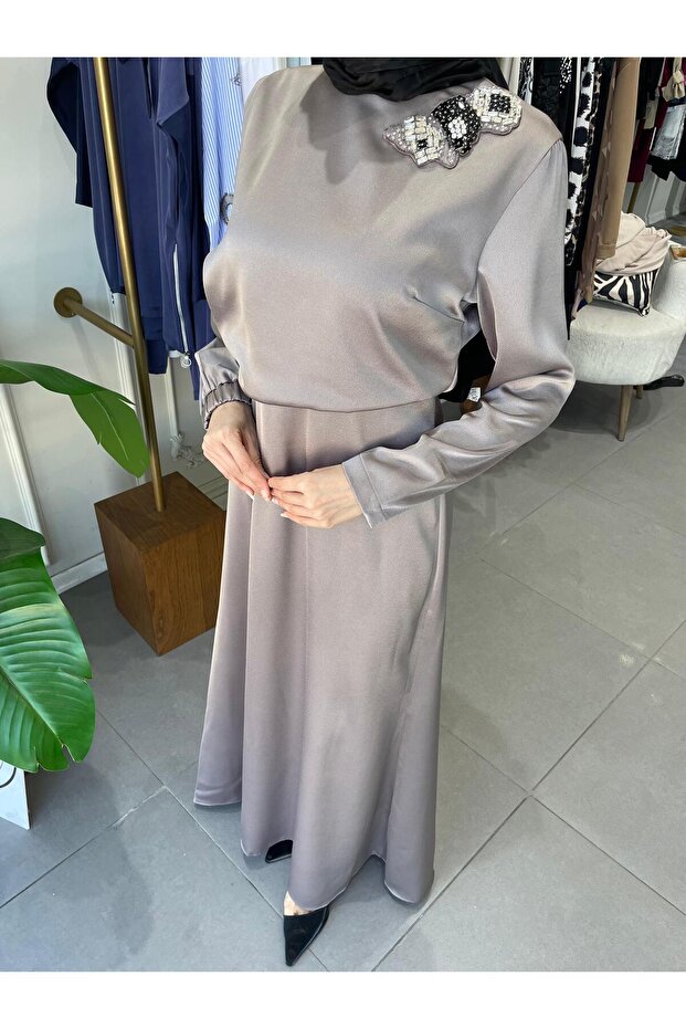 DİAMOND TAŞLI ELBİSE - 2