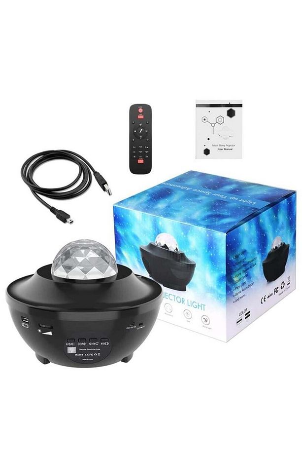 Bluetooth Destekli Animasyonlu Ufo Tip Disko Topu Pm-7388 - 2